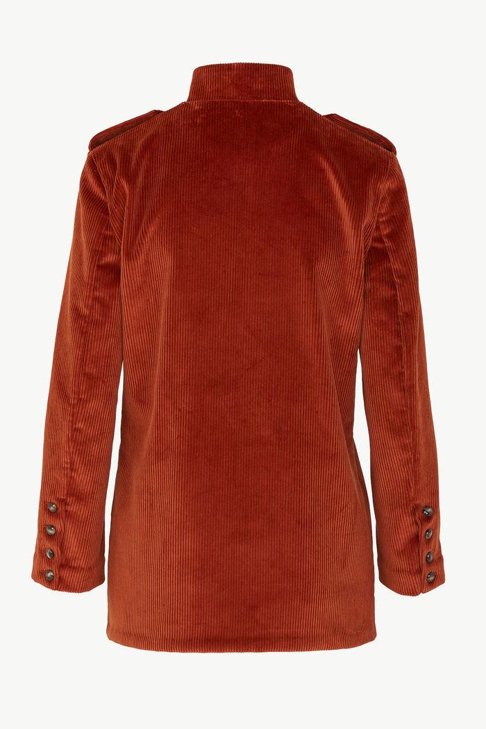 Giuliva Heritage Collection Officer Jacket In Corduroy