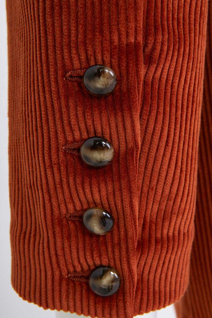 Giuliva Heritage Collection Officer Jacket In Corduroy