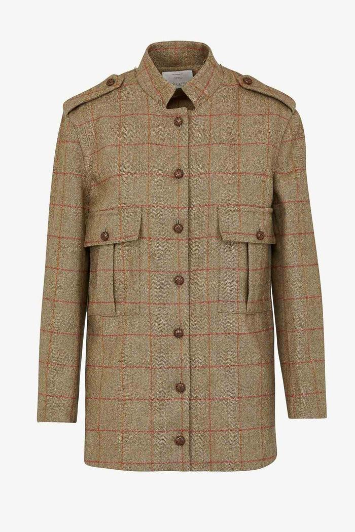giuliva heritage collection Officer Jacket in Wool Tweed