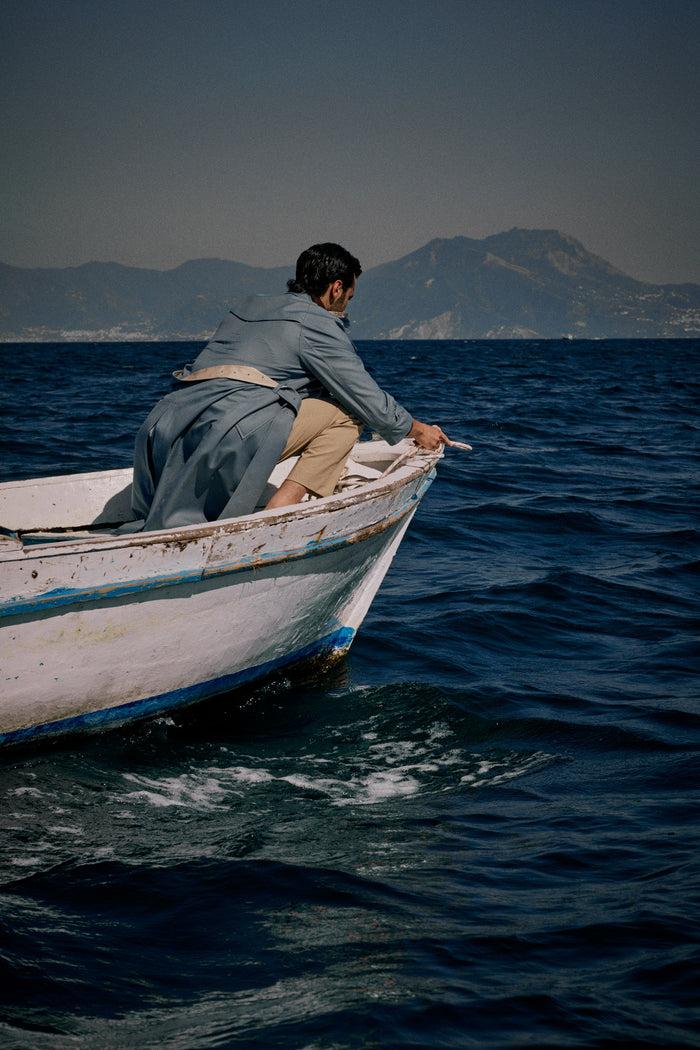 Giuliva Heritage Collection Oscar Trench Coat In Virgin Wool