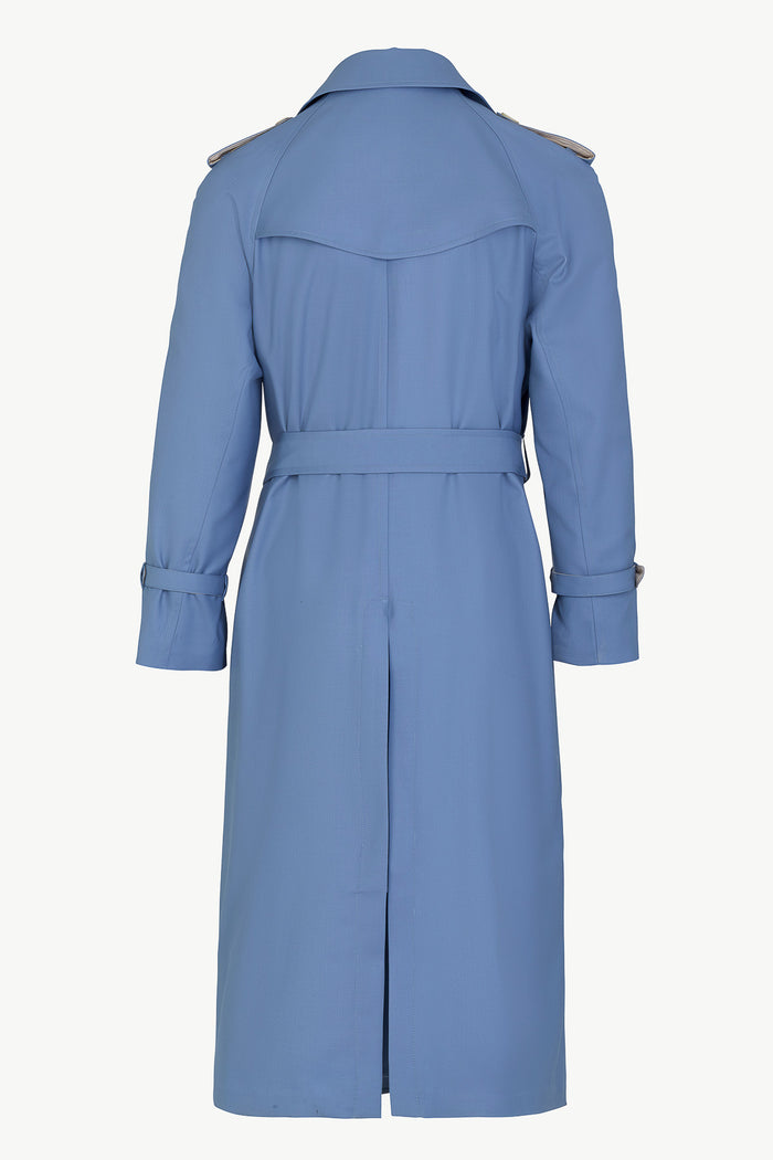 Giuliva Heritage Collection Oscar Trench Coat In Virgin Wool