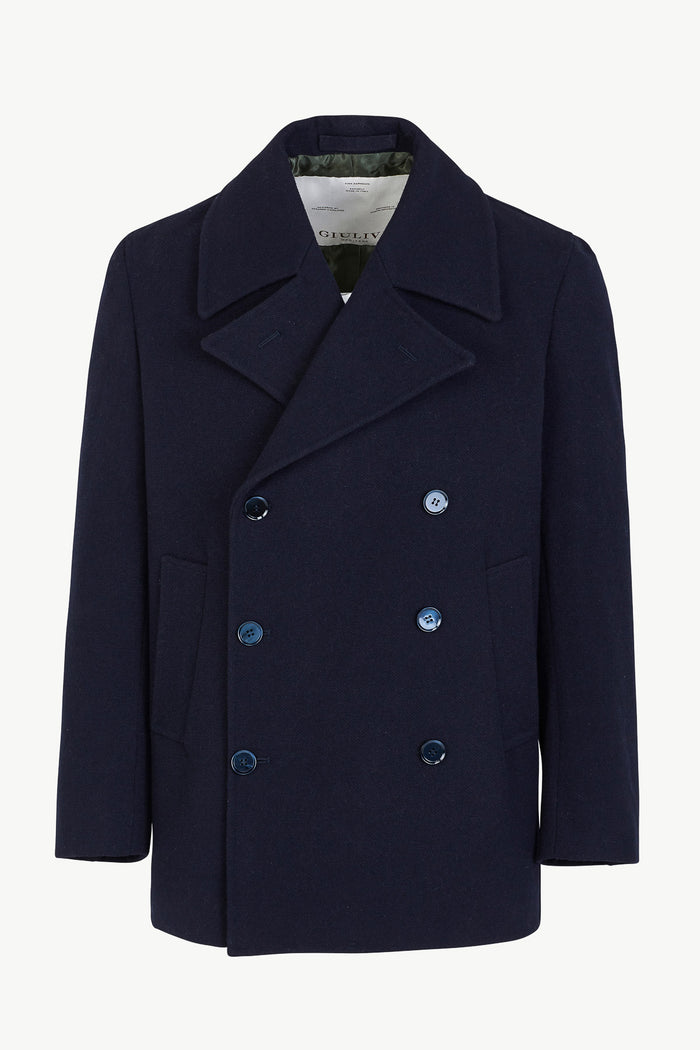 giuliva heritage collection Ottone Coat in Virgin Wool