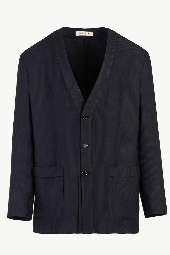 giuliva heritage collection Pablo Blazer in Textured Silk Blend