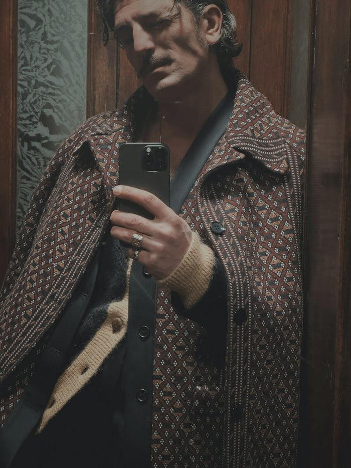 Giuliva Heritage Collection Pablo Blazer In Virgin Wool Blend