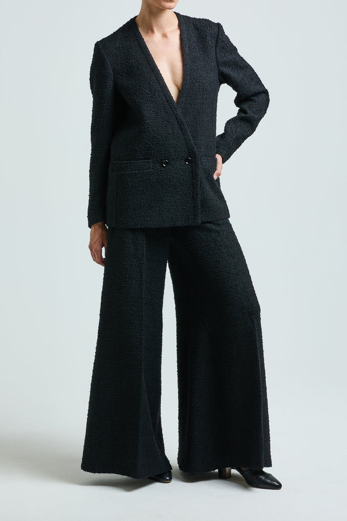 Giuliva Heritage Collection Paola Trousers In Wool Bouclé