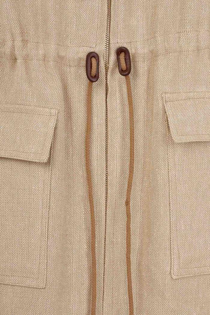 Giuliva Heritage Collection Parker Coat In Linen Cordura