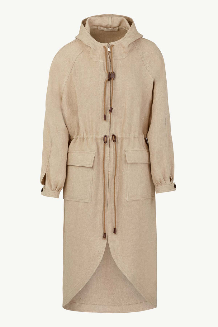 giuliva heritage collection Parker Coat in Linen Cordura