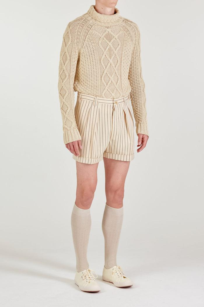 Giuliva Heritage Collection Priamo Sweater In Linen Knit