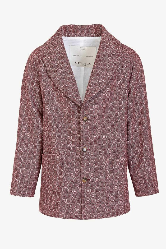 giuliva heritage collection Raimondo Coat in Wool and Cashmere blend