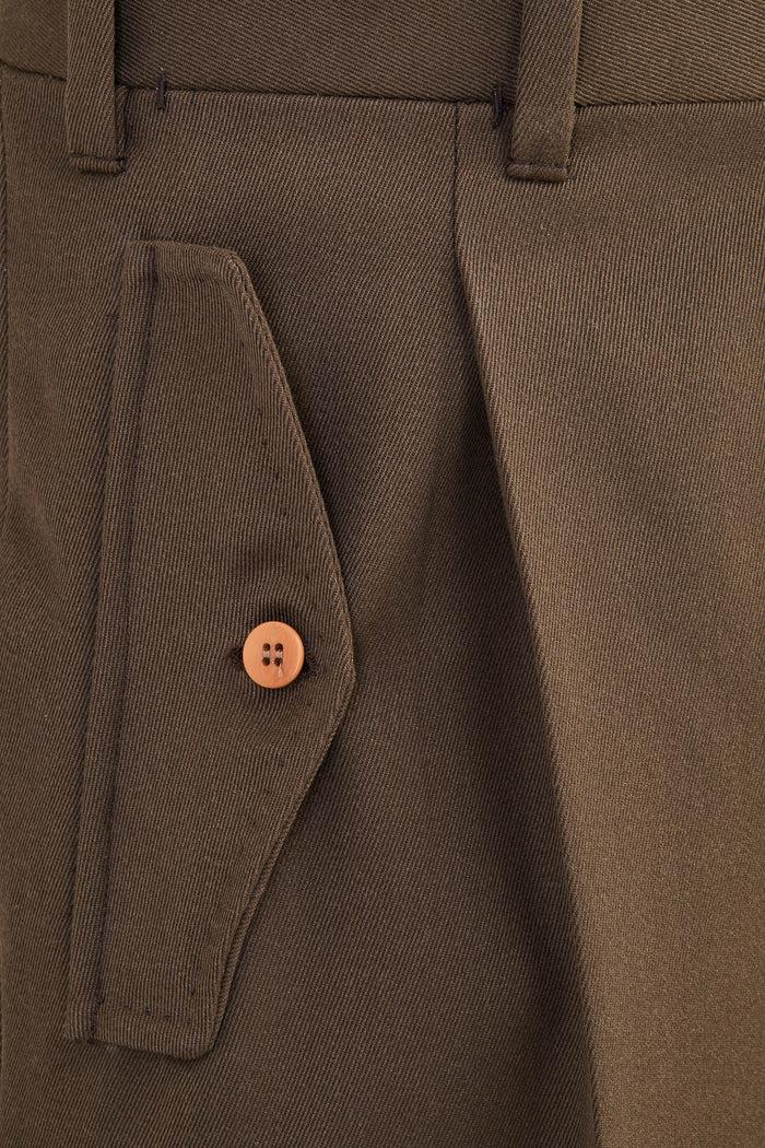 Giuliva Heritage Collection Remo Trousers In Wool Drill