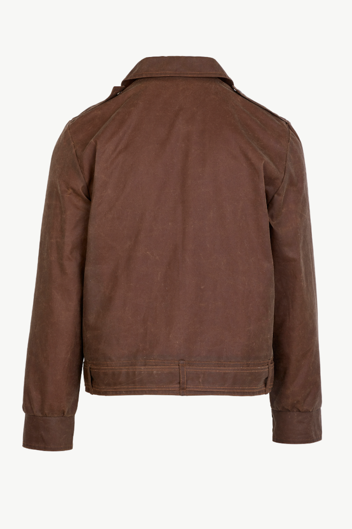 Giuliva Heritage Collection Richard Jacket In Waxed Cotton