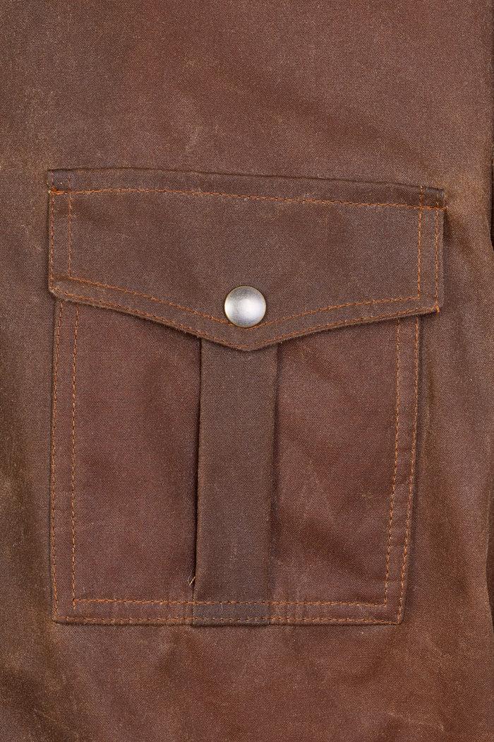 Giuliva Heritage Collection Richard Jacket In Waxed Cotton