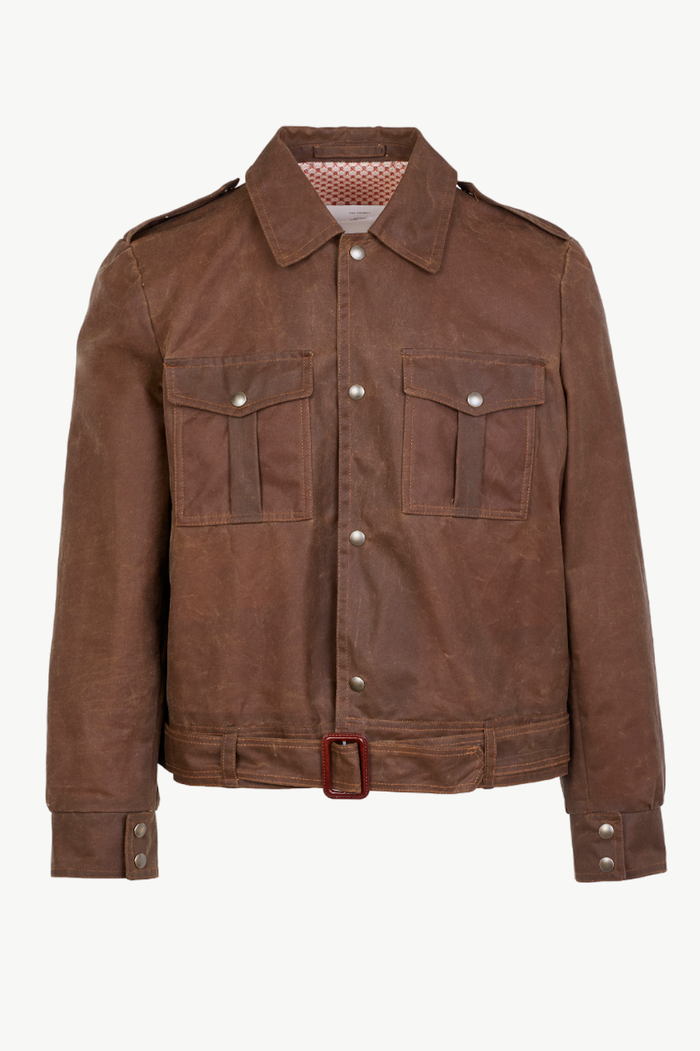 giuliva heritage collection Richard Jacket in Waxed Cotton