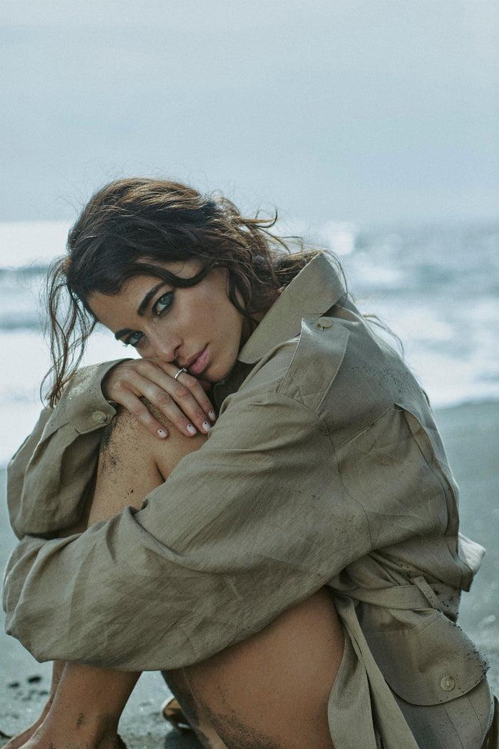 Giuliva Heritage Collection Robin Unisex Jacket In Linen