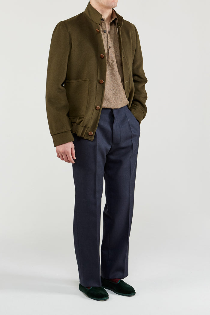 Giuliva Heritage Collection Rodolfo Jacket In Wool And Cashmere Felt