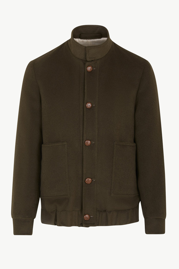 giuliva heritage collection Rodolfo Jacket in Wool and Cashmere Felt