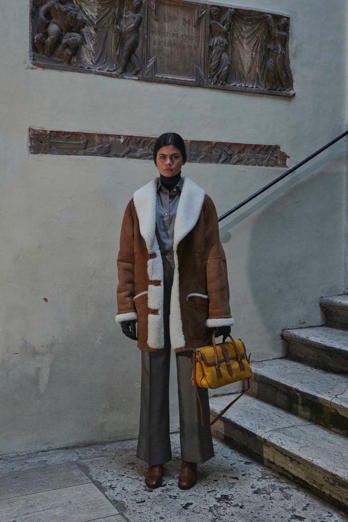Giuliva Heritage Collection Rosella Coat In Shearling