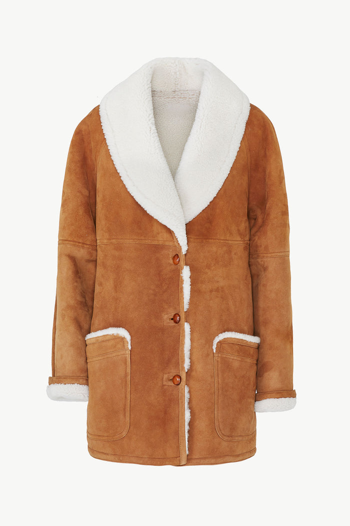 giuliva heritage collection Rosella Coat in Shearling