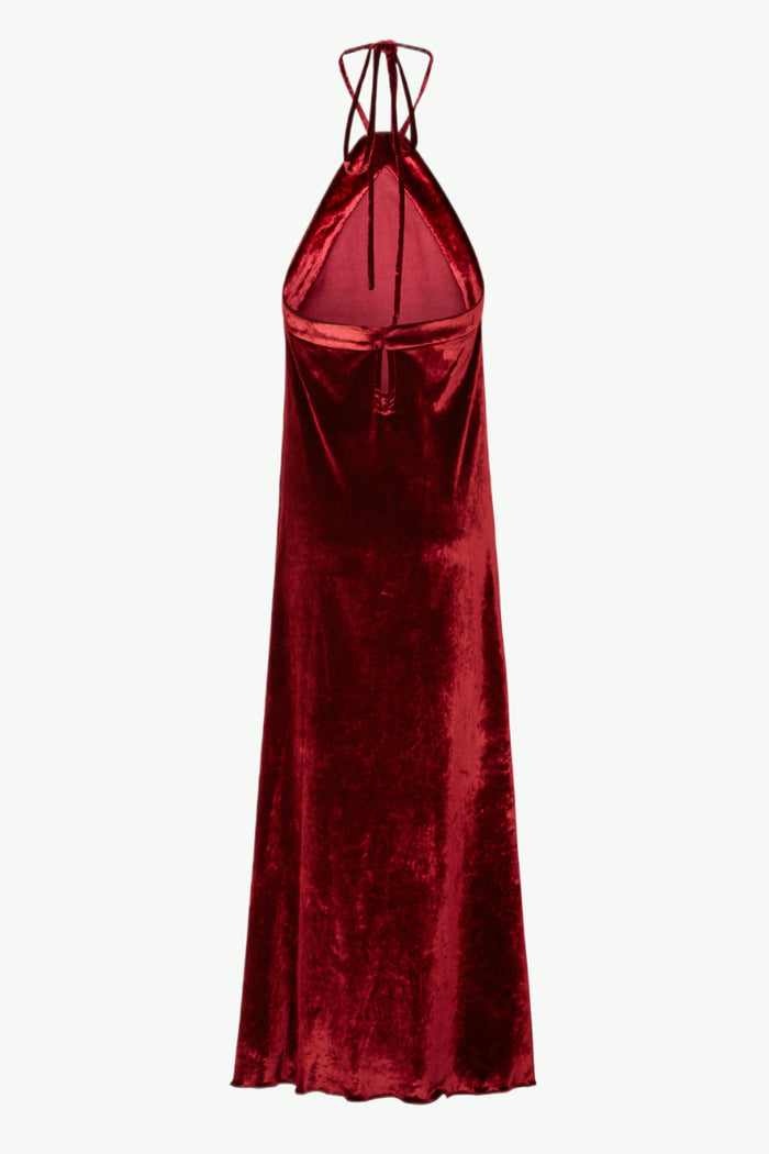 Giuliva Heritage Collection Sage Dress In Cotton Blend Velvet