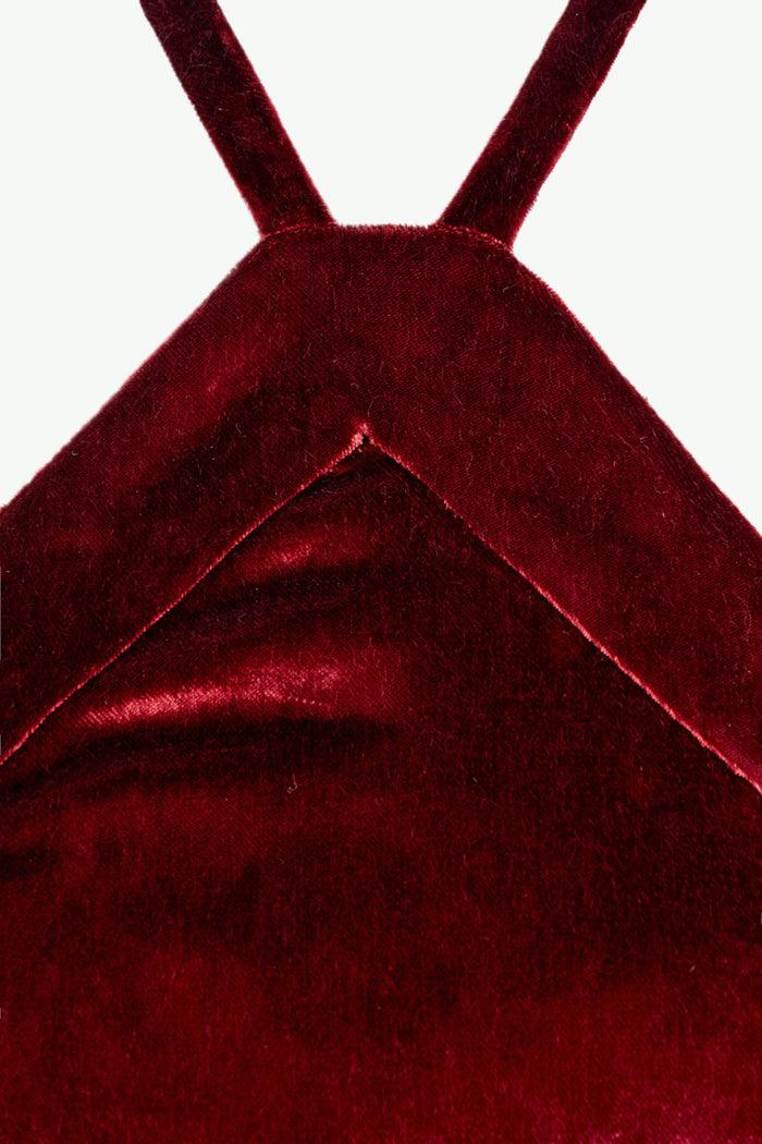 Giuliva Heritage Collection Sage Dress In Cotton Blend Velvet