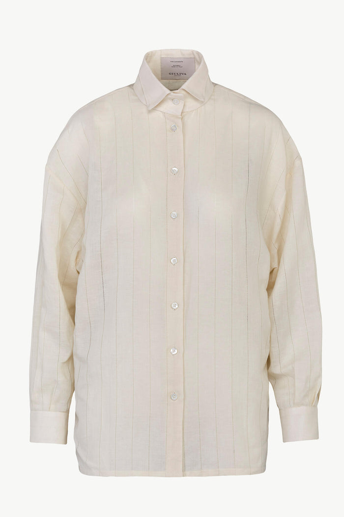 giuliva heritage collection Savannah Shirt in Linen and Cotton