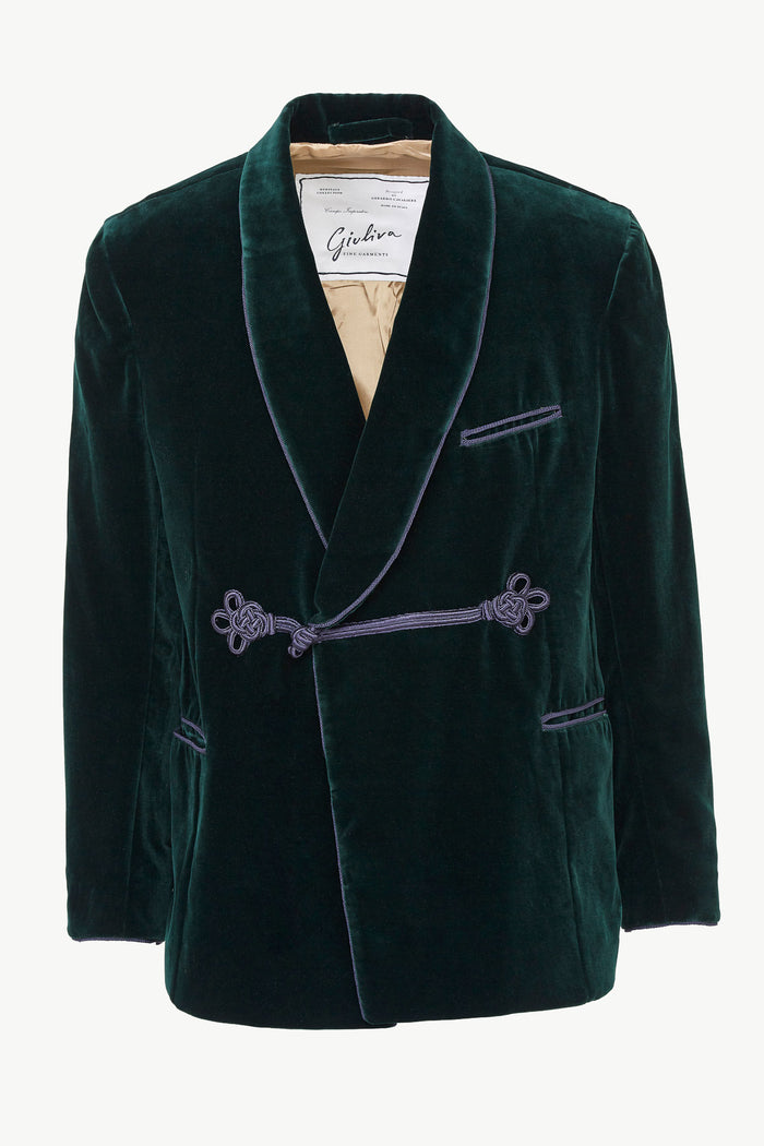 giuliva heritage collection Sebastiano Dinner Jacket in Velvet