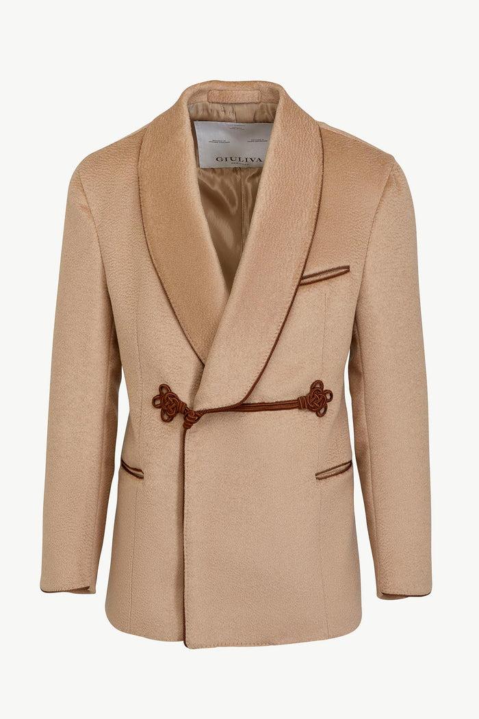 giuliva heritage collection Sebastiano Dinner Jacket in Wool and Alpaca