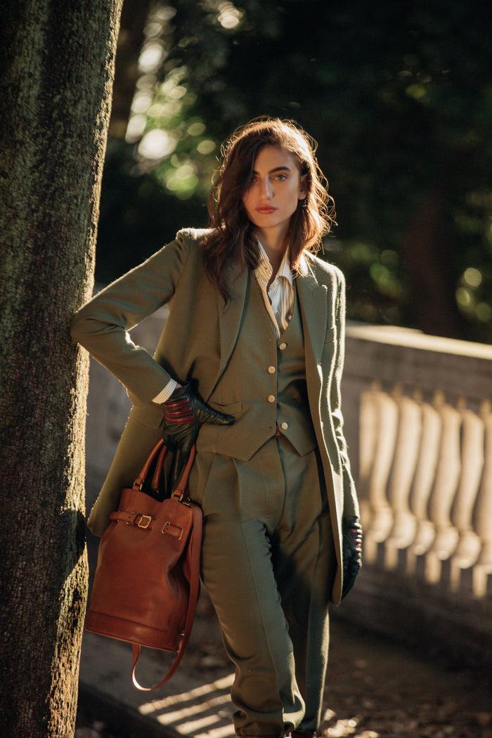 Giuliva Heritage Collection Secchiello Bag In Leather