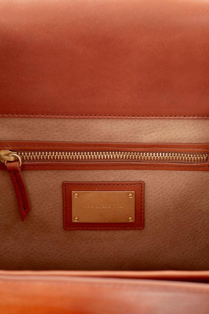 Giuliva Heritage Collection Sella Bag In Braided Leather