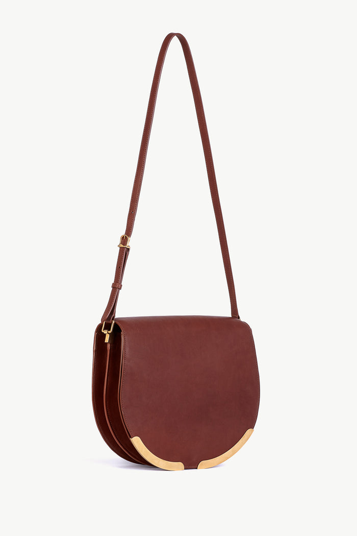 Giuliva Heritage Collection Sella Bag In Leather And Brass
