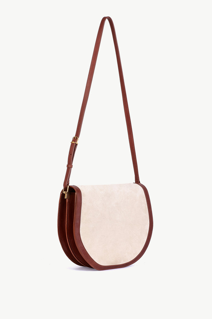 Giuliva Heritage Collection Sella Bag In Suede And Leather