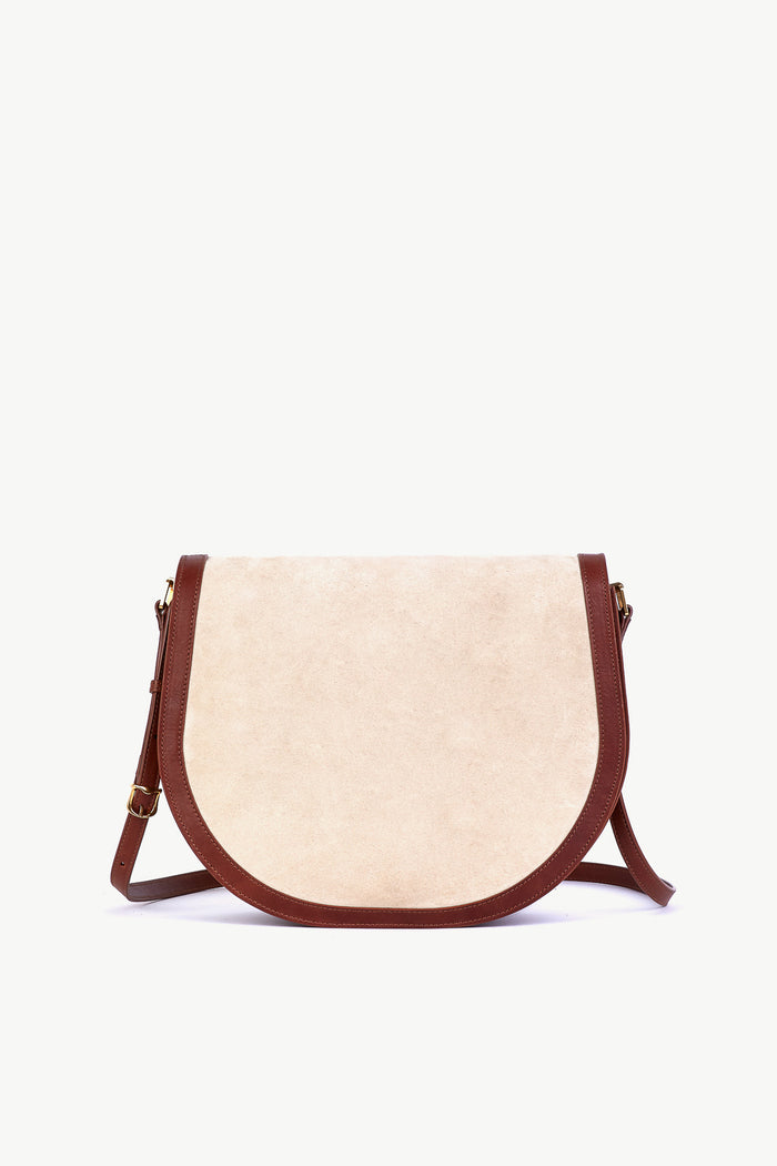 Giuliva Heritage Collection Sella Bag In Suede And Leather
