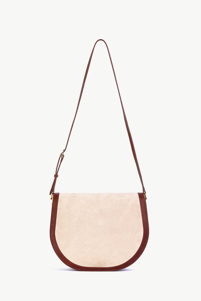 giuliva heritage collection Sella Bag in Suede and Leather