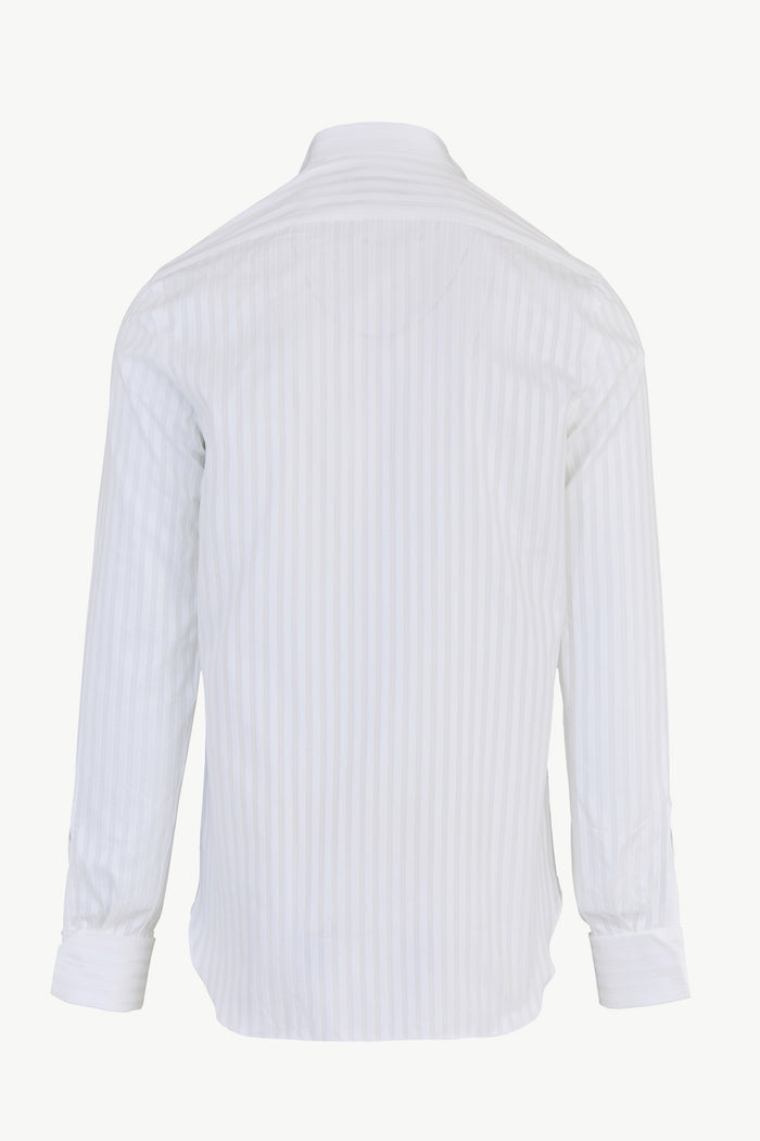 Giuliva Heritage Collection Smoking Shirt In Cotton