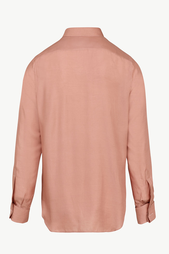 Giuliva Heritage Collection Smoking Shirt In Silk Blend