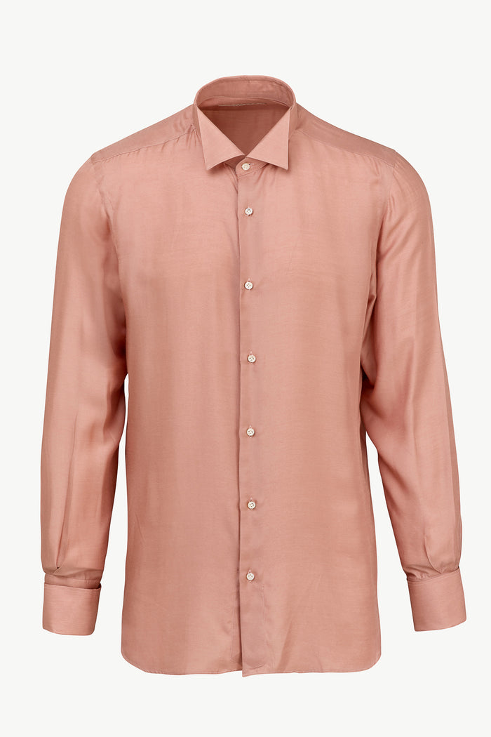 giuliva heritage collection Smoking Shirt in Silk Blend