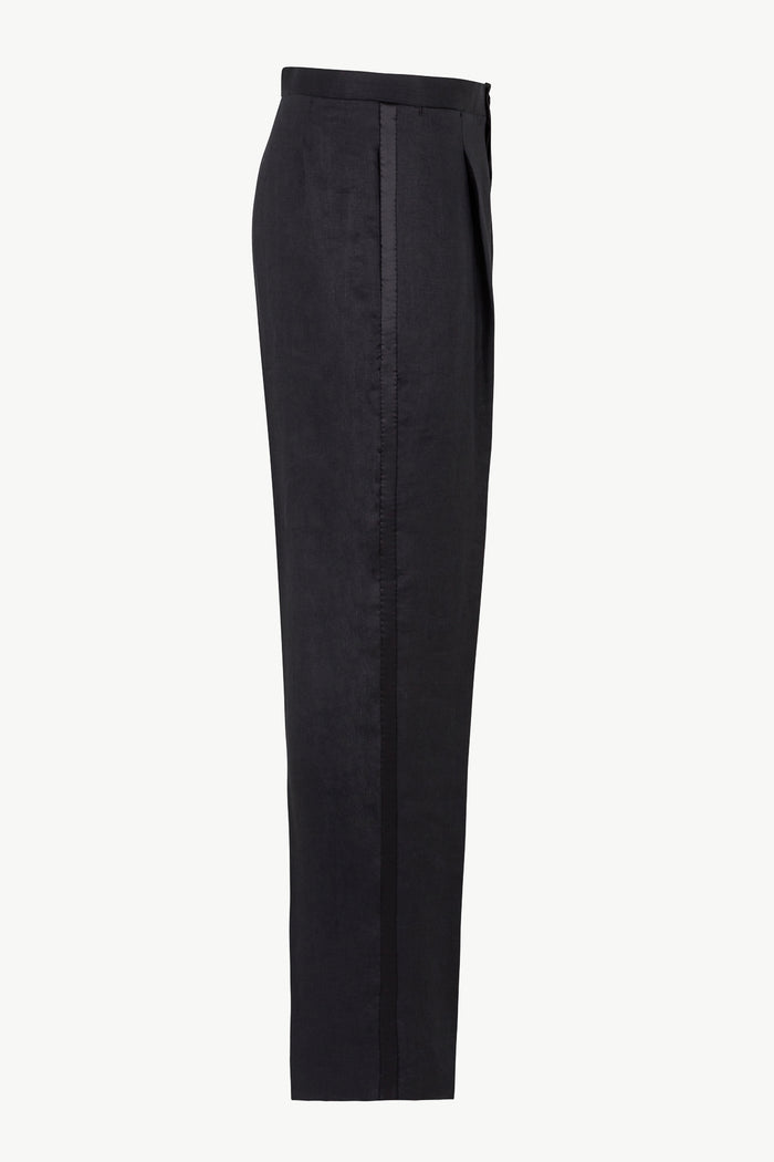 Giuliva Heritage Collection Smoking Trousers In Linen