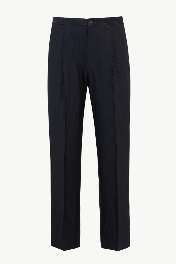 giuliva heritage collection Smoking Trousers in Textured Silk Blend