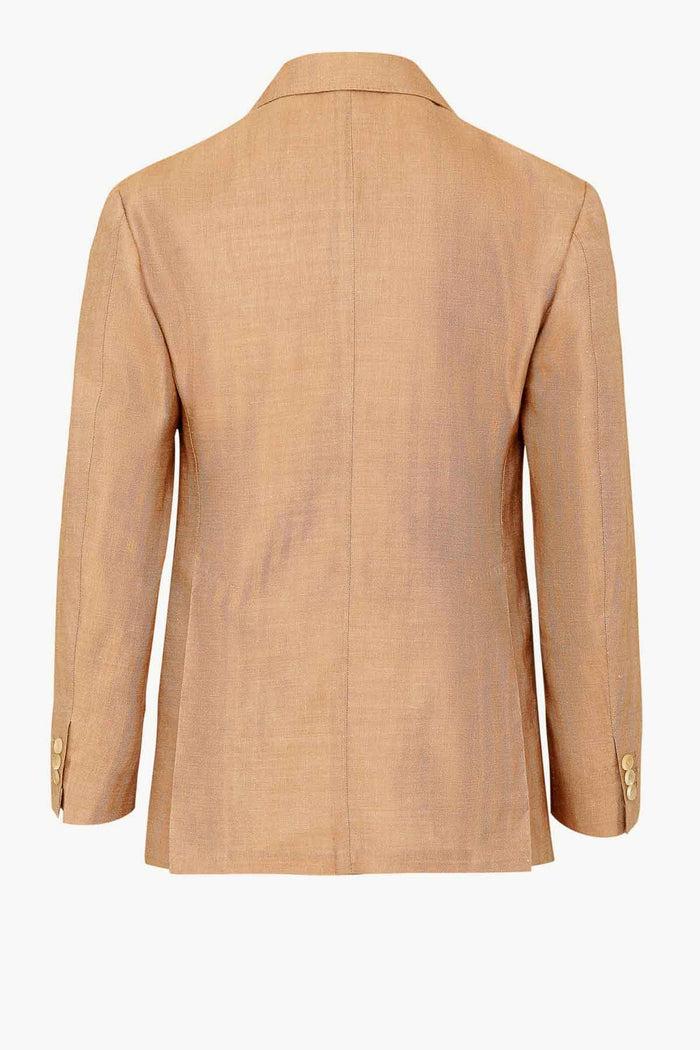 Giuliva Heritage Collection Stefano Blazer In Linen And Alpaca