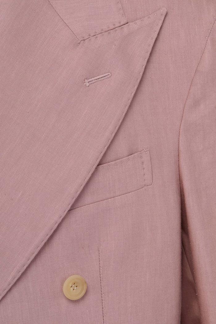 Giuliva Heritage Collection Stefano Blazer In Linen Wool Blend