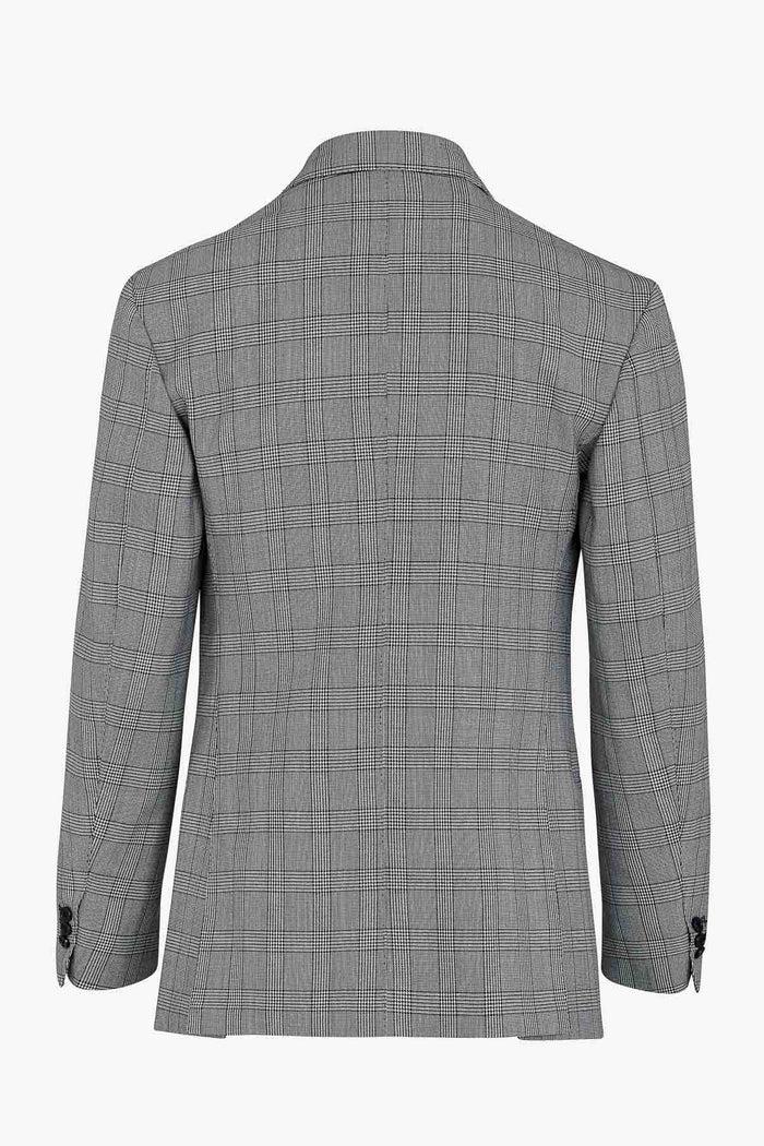 Giuliva Heritage Collection Stefano Blazer In Wool Glen Check