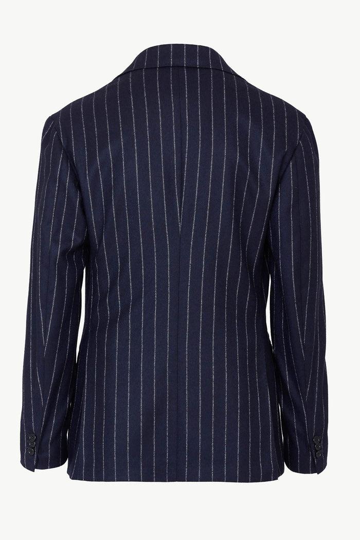 Giuliva Heritage Collection Stefano Blazer In Wool Pinstripe