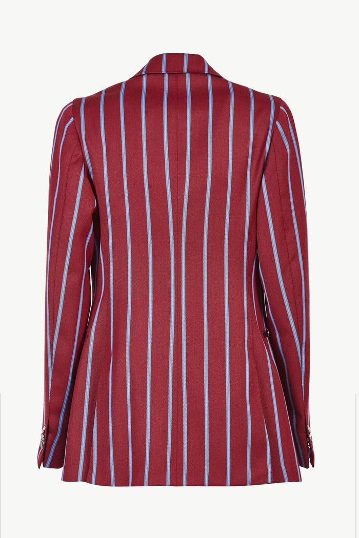 Giuliva Heritage Collection Stella Blazer In Lightweight Wool Pinstripe