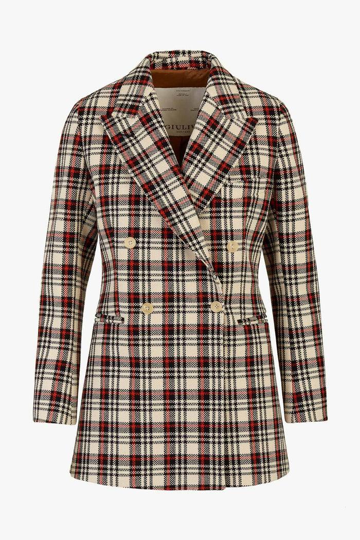 giuliva heritage collection Stella Blazer in Wool Check