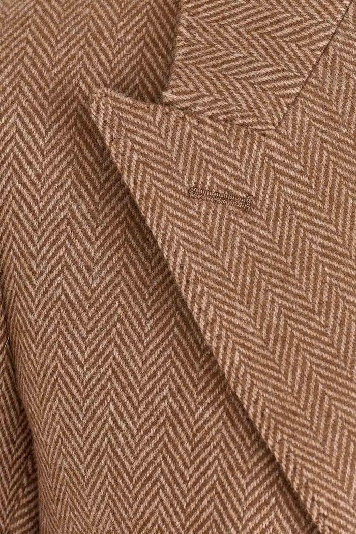 Giuliva Heritage Collection Stella Blazer In Wool Herringbone