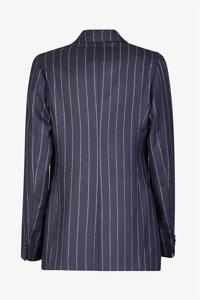 Giuliva Heritage Collection Stella Blazer In Wool Pinstripe