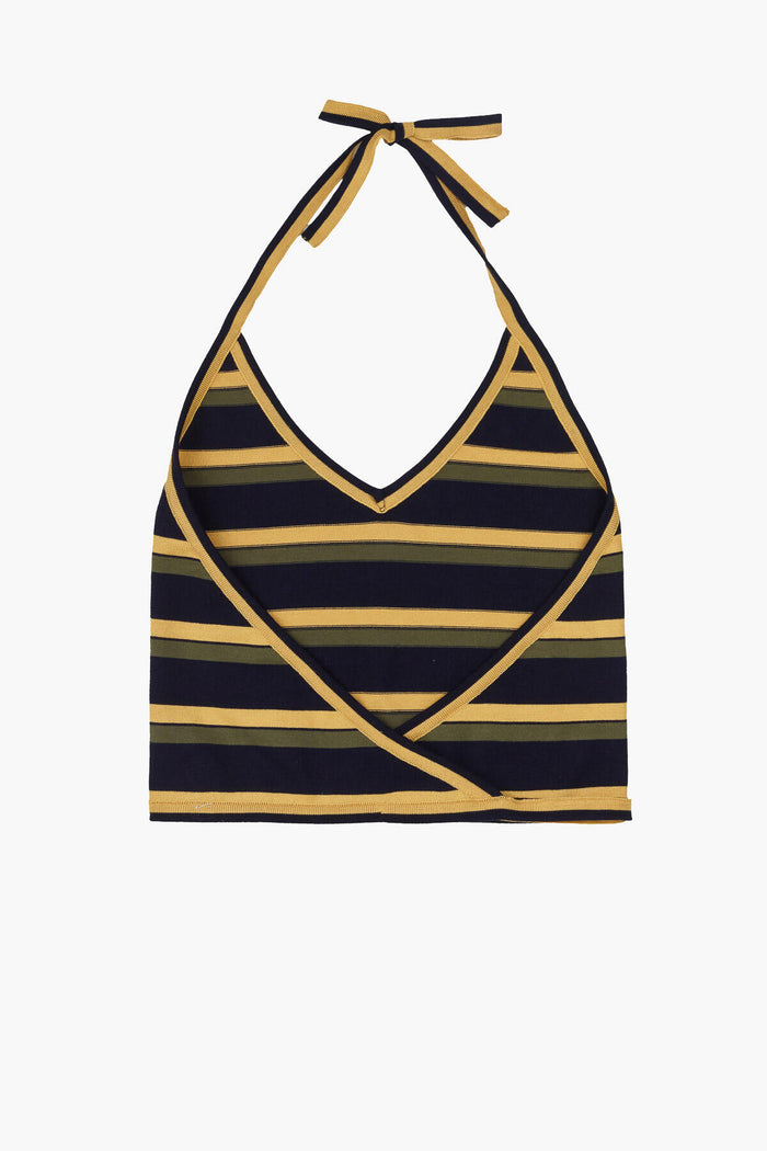 Giuliva Heritage Collection Sue Crop Top In Cotton Knit