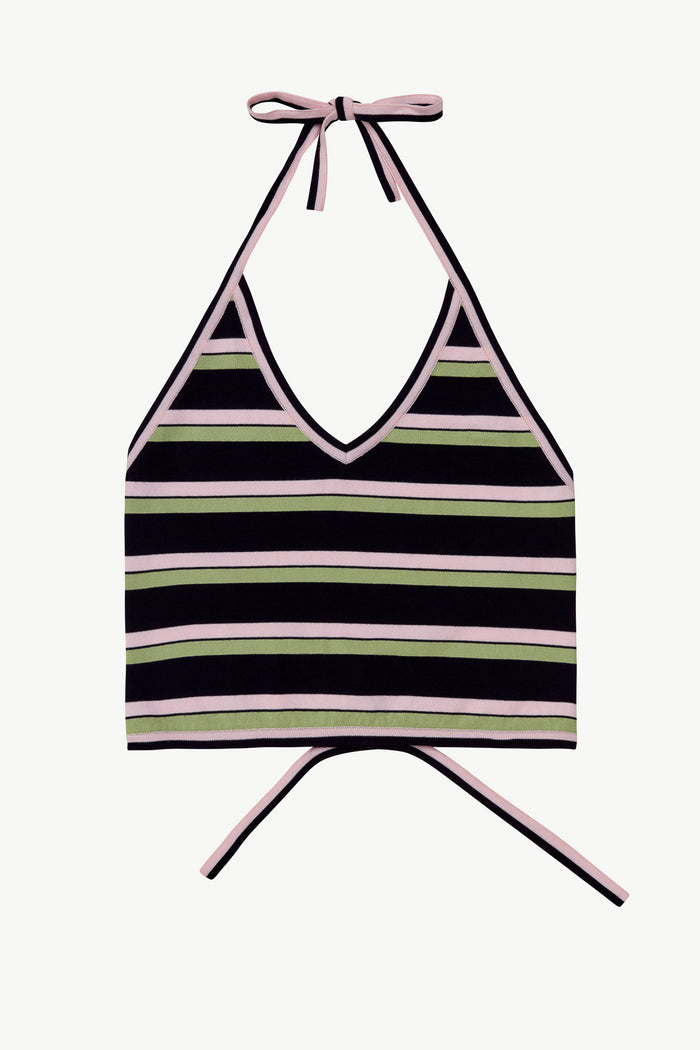 Giuliva Heritage Collection Sue Crop Top In Cotton Knit