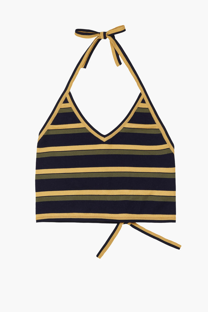 giuliva heritage collection Sue Crop Top in Cotton Knit