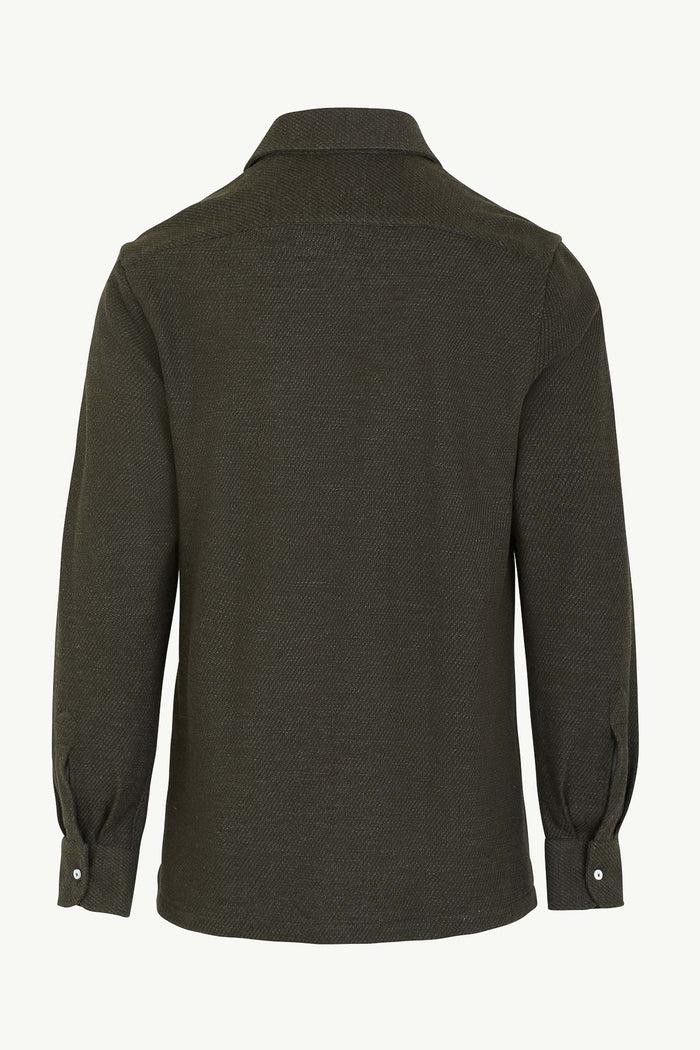 Giuliva Heritage Collection Taddeo Polo In Wool And Cotton Jersey
